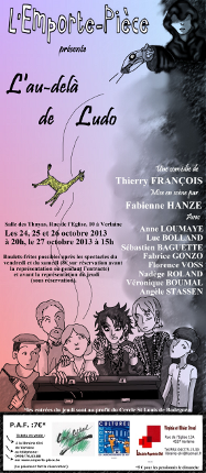 Affiche du spectacle L'au-delà de Ludo