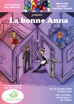 Affiche du spectacle La bonne Anna