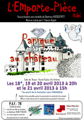 Affiche de la pièce